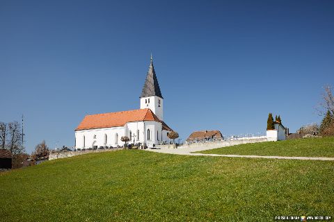 Gemeinde Geratskirchen Landkreis Rottal-Inn Geratskirchen Kirche (Dirschl Johann) Deutschland PAN